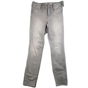 Athleta Jeans Womens 6 Gray Sculptex Skinny Fit Denim Wash 29x29 #54023